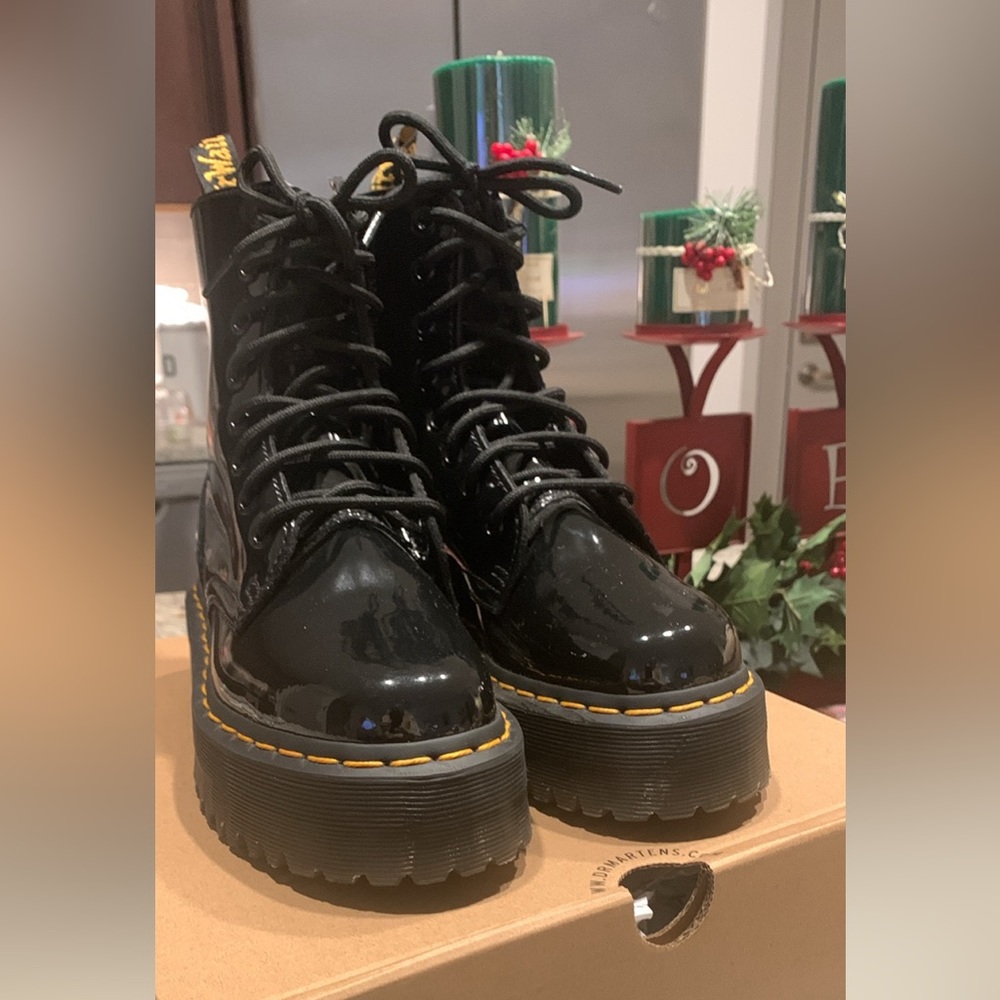 Doc Martens “Jadon” black patent